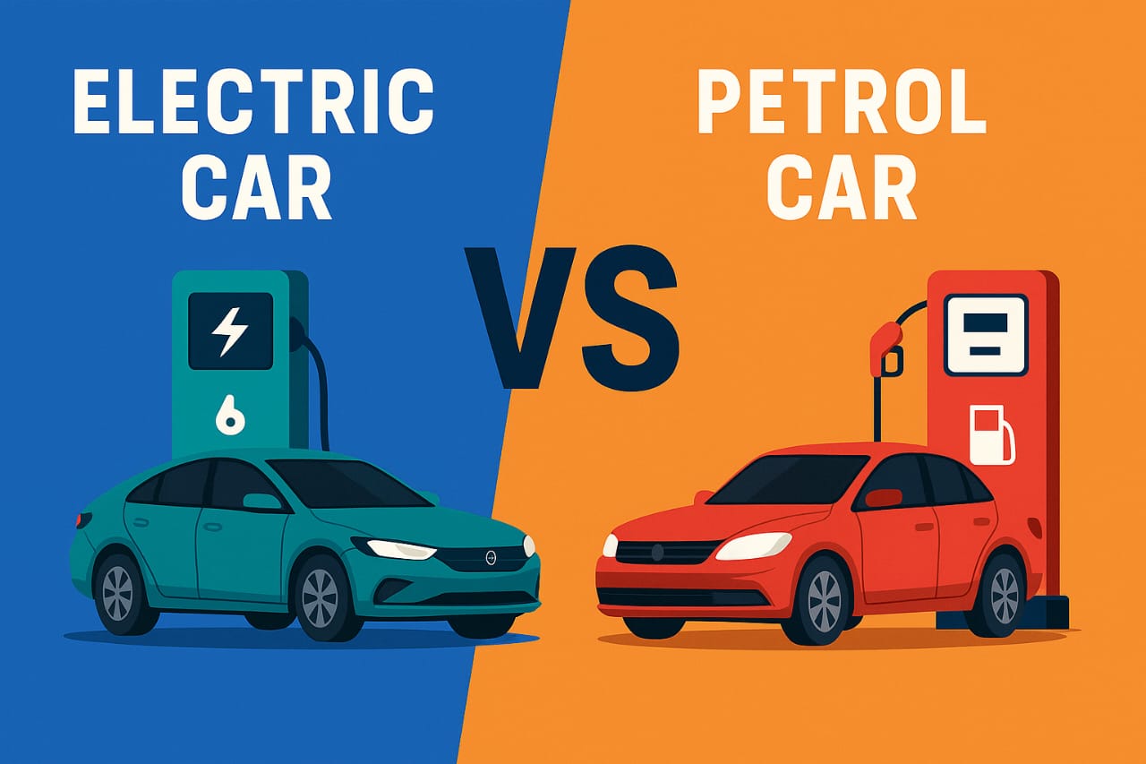 Electric car vs petrol car: Which is the best choice in 2025?