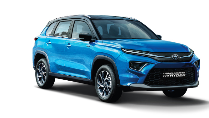Toyota Urban Cruiser Hyryder Price in 2025: Stunning 27.97 km/l Mileage, Premium Features & Bold Design Starting at ₹10.94 Lakh