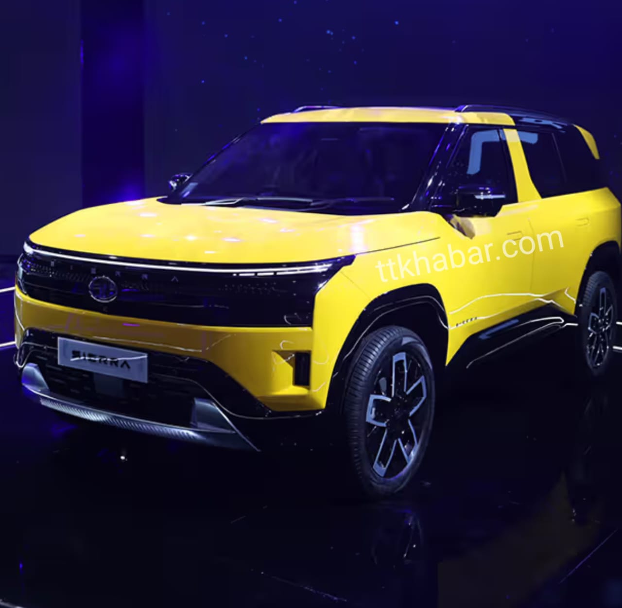 Tata Sierra SUV Revealed at Auto Expo, Launching on November 25th in Both Electric and Petrol Variants